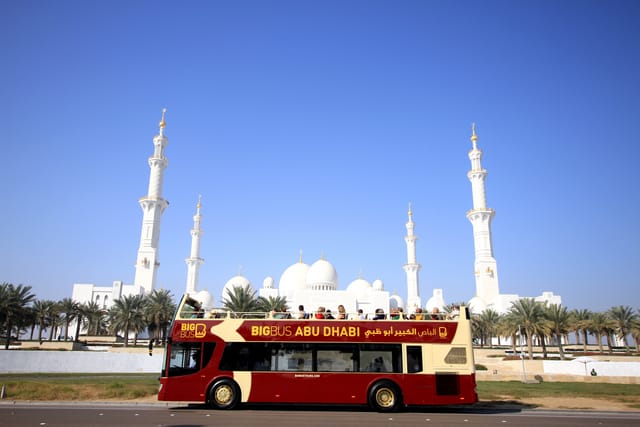 BIG BUS Abu Dhabi 24-hour Hop on Hop off Bus Tour - Photo 1 of 8